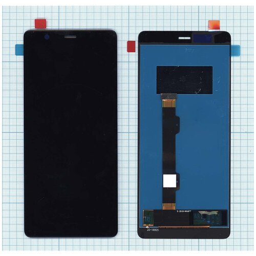 Дисплей для Nokia 5.1 черный outdoor diving swimming waterproof bags underwater phone case for philips xenium x818 x586 v387 s326 w6610 w832 w3568 i908 v787