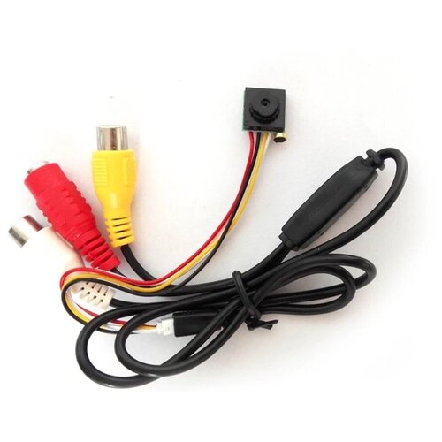 Камера видеонаблюдения мини аналоговая 700 TVL объектив 36 мм угол обзора 90 градусов с микрофоном размер 12x12 мм 499900₽