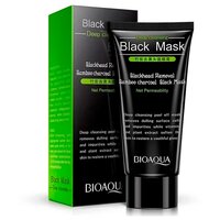 BioAqua маска-пленка для лица на основе бамбукового угля против черных точек, 60 г, 60 мл