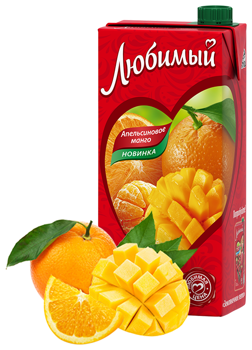 Напиток Любимый Апельсиновое манго 1.93л Лебедянский - фото №20