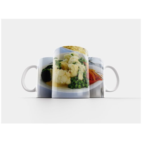 фото Кружка "овощи, морковь, цветная капуста" 320 мл lotsprints