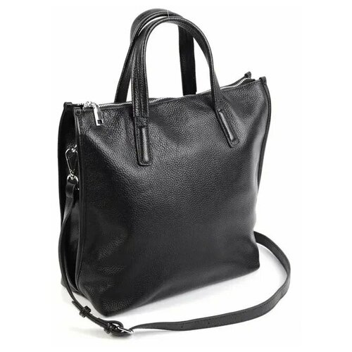 Женская кожаная сумка 2015 Блек (103971)