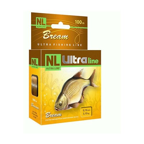 Леска Aqua NL Ultra Bream лещ 0.22 30м