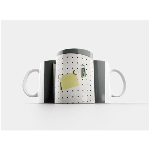 фото Кружка "postit, записки, желтый" 320 мл lotsprints