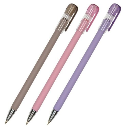 Ручка шариковая FirstWrite Rio, узел 0.5 мм, синие чернила, матовый корпус Silk Touch, микс
