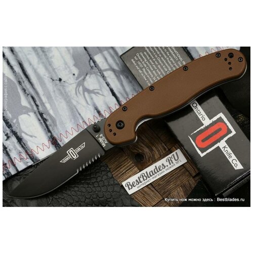 фото Складной нож крыса ontario rat-1 8847cb