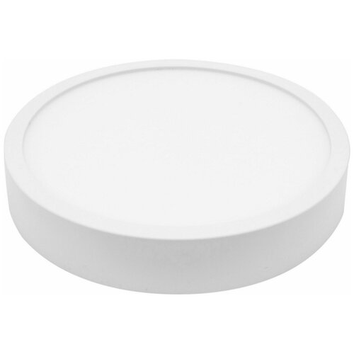 Светодиодная универсальная встраиваемая панель 06-37 круглая Настенно-потолочный диодный светильник 220В 15Вт CRI80Ra 1200Лм диаметр 145 мм 2700К 1014₽