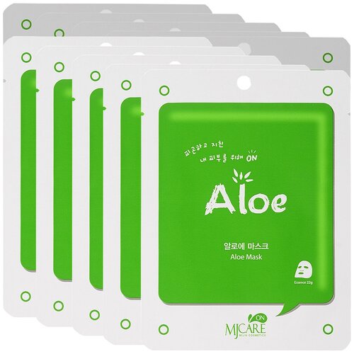 Маска тканевая с Алое Mijin Aloe Care Mask, 10 шт