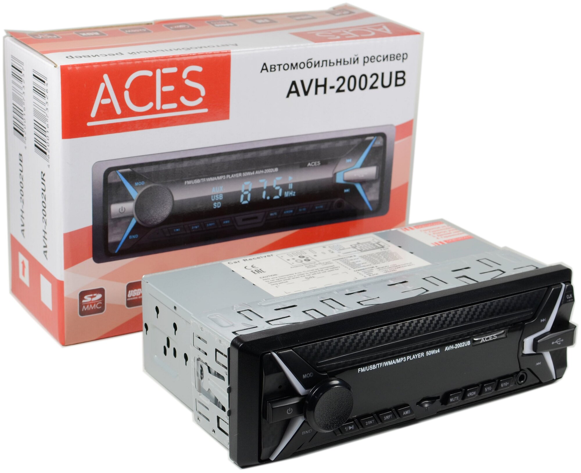 USB/SD-магнитола ACES AVH-2002UB