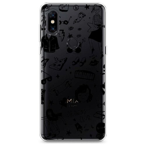 фото Силиконовый чехол "туфли на высоком каблуке" на xiaomi mi mix 3 / сяоми ми микс 3 case place