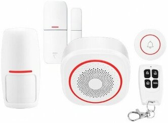 Охранная сигнализация ALFA H3 с Wi-Fi модулем и функцией звонка, Tuya Smart