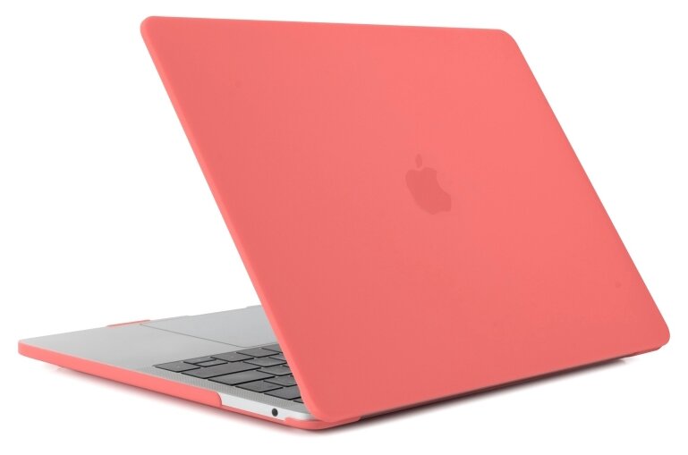 Чехол для ноутбука/чехол накладка для Macbook PRO 13 2016-2021 M1 матовый темно-оранжевый