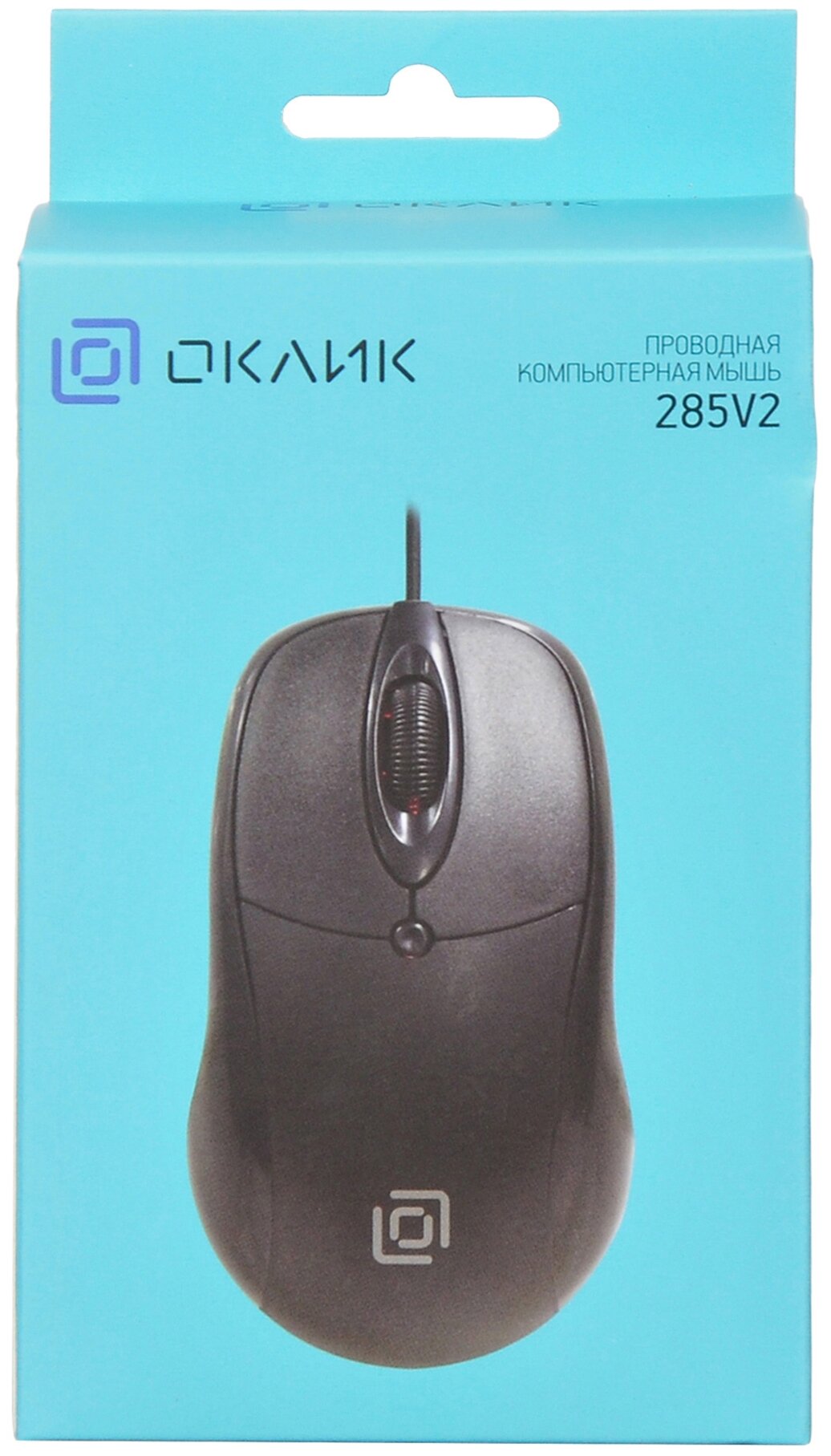 Мышь Oklick 285V2, оптическая, проводная, USB, черный [sw-wl220] - фото №13