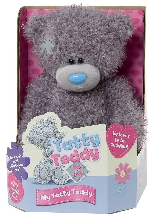 Мягкая игрушка Мишка Тедди, плюшевый медведь Me to You в подарочной коробке