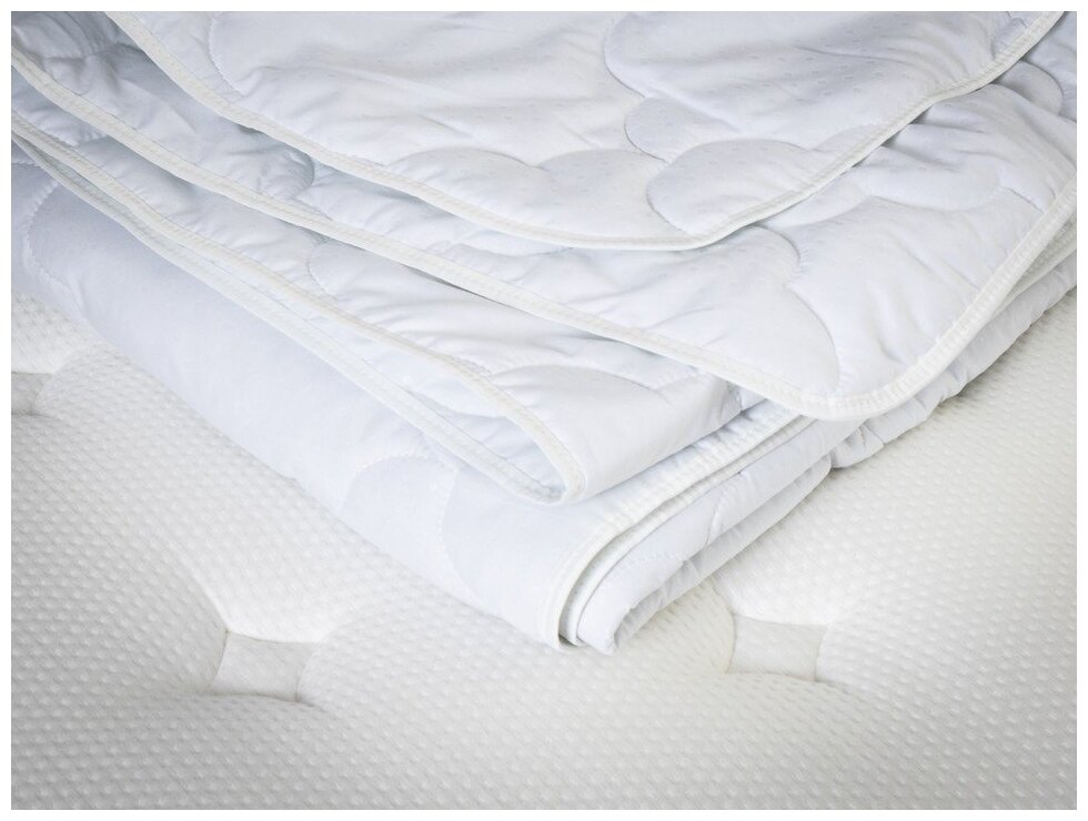 140-200 Одеяло лёгкое PROSON, цвет белый - фотография № 5