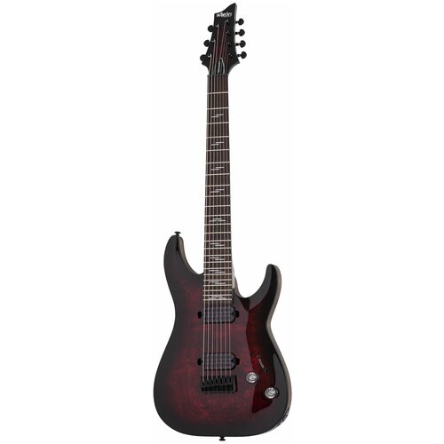 Электрогитара SCHECTER OMEN ELITE-7 BCHB schecter omen 7 g black гитара электрическая 7 струн