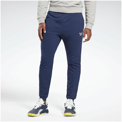Спортивные брюки REEBOK RI FT JOGGER GL3163 мужские, цвет синий, размер XL