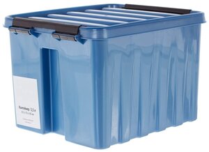 Фото Контейнер Rox Box с крышкой 21x17x14 см 3,5 л пластик, цвет синий
