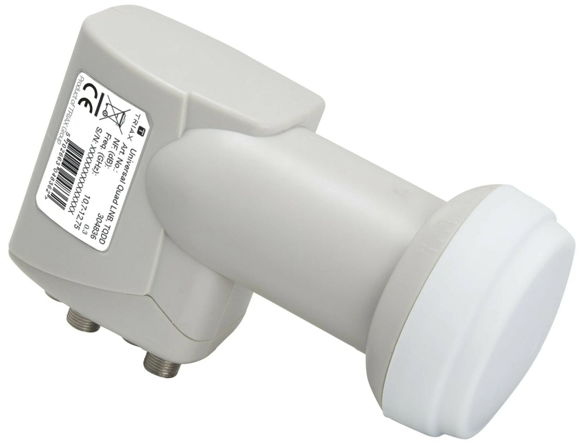 TRIAX Universal Quad LNB, TQDD Линейный конвертер на четыре выхода.