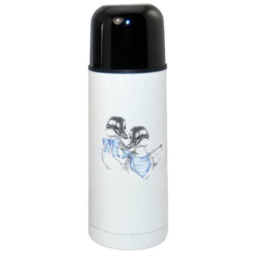 фото Термос coolpodarok краски кошечка в короне