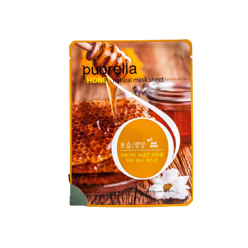 Купить Маска для лица Puorella с мёдом (2 шт), нет бренда