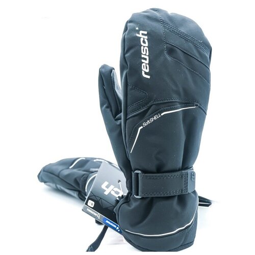 фото Варежки reusch primus r- tex xt mitten black (10.5 uk, чёрный)