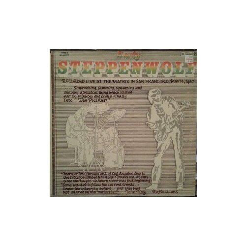 виниловая пластинка steppenwolf steppenwolf Старый винил, ABC / Dunhill Records, STEPPENWOLF - Early Steppenwolf (LP, Used)