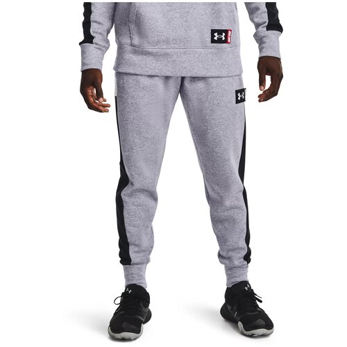 фото Брюки under armour baseline fleece jogger серый xl 1366527-011