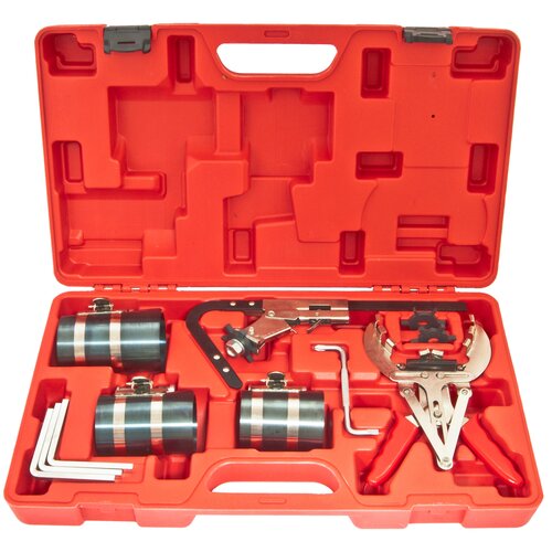 фото Набор инструментов er-86618 для замены поршневых колец 12пр., в кейсе эврика /1/5