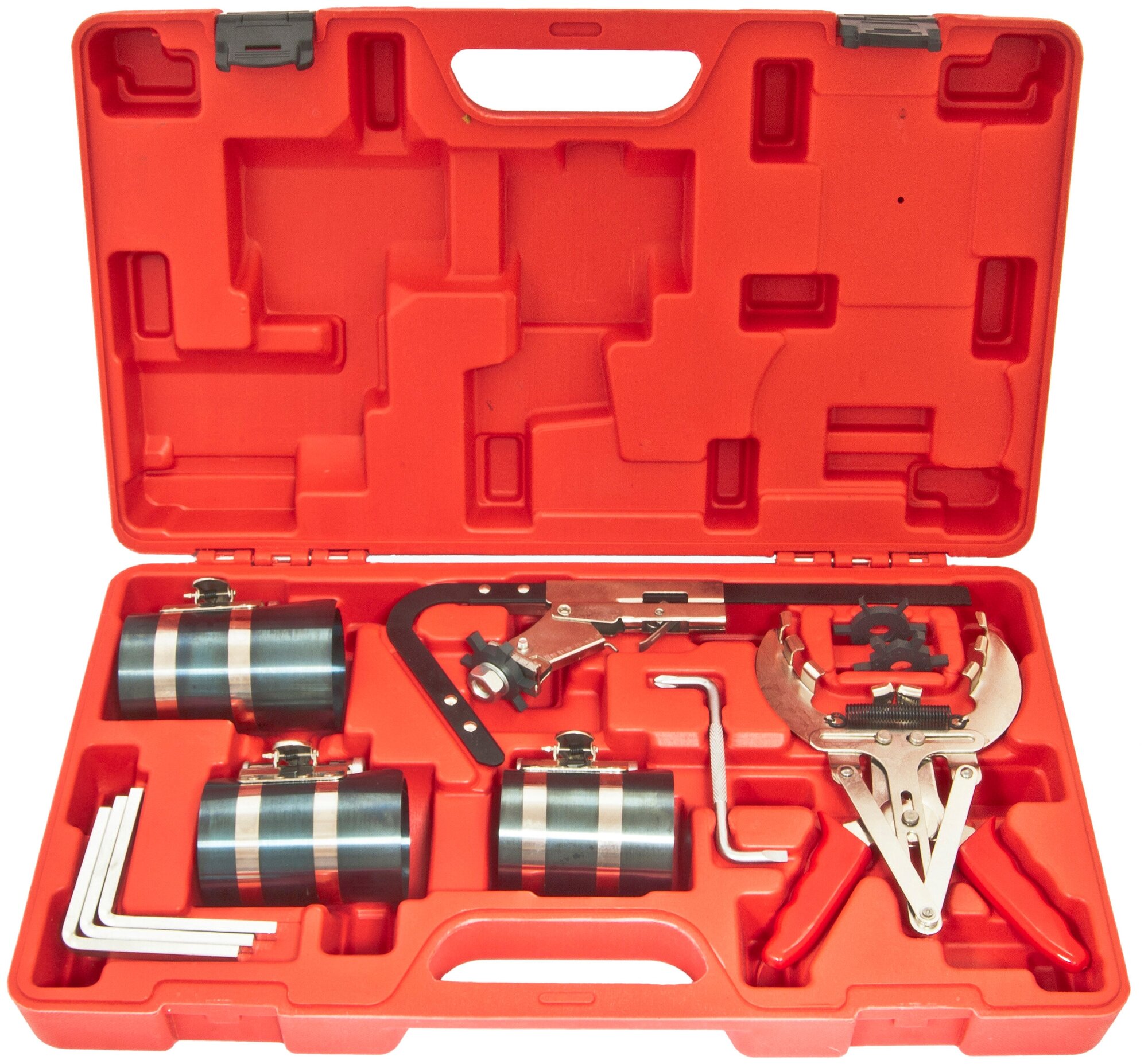 Набор инструментов для замены поршневых колец в кейсе эврика 12 предметов ER-86618