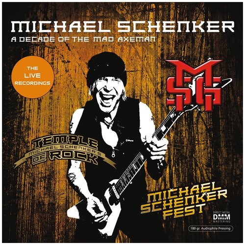 Виниловая пластинка Inakustik 01691587 A Decade Of The Mad Axeman (The Live Recordings) (LP) виниловая пластинка inakustik lp schenker michael a decade of the mad axeman live recordings