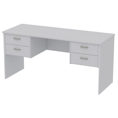 Стол Меб-фф Офисный стол СТ+4Т-10 цвет вишня 160/73/76 см