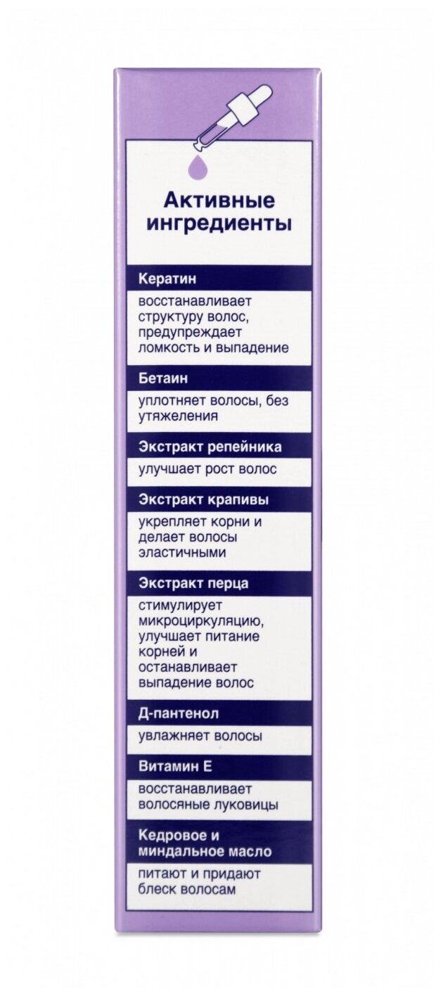 Сыворотка для волос Floresan Против выпадения, 30 мл - фото №5