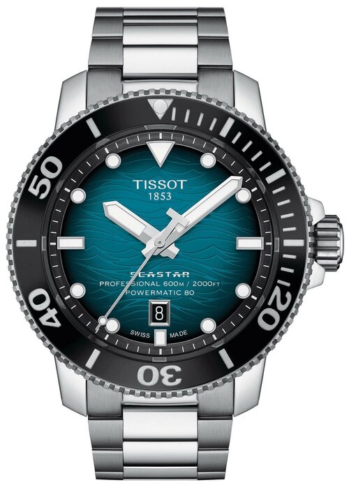 Наручные часы TISSOT T-Sport, серебряный, синий