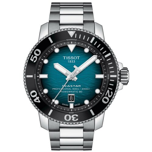 Наручные часы TISSOT T-Sport, серебряный, синий часы tissot seastar 2000 professional t120 607 11 041 00