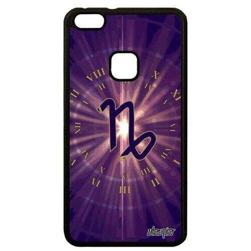 фото Противоударный чехол на телефон // huawei p10 lite // "гороскоп козерог" календарь zodiac, utaupia, фиолетовый
