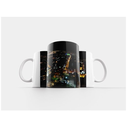 фото Кружка "город, городской, ночного видения" 320 мл lotsprints