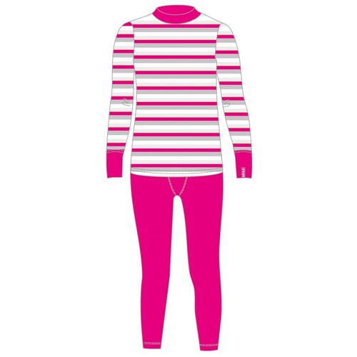 фото Комплект термобелья satila, размер 32, розовый, красный