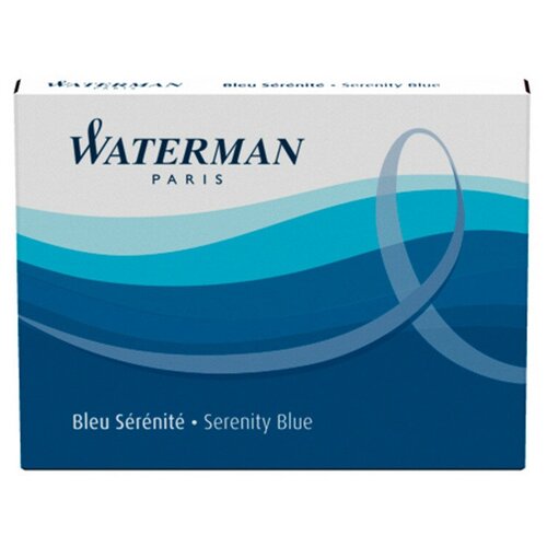 Картридж сменный для перьевой ручки WATERMAN Cartridge Size Standard син 8ш заглушка 3 8ш rvc