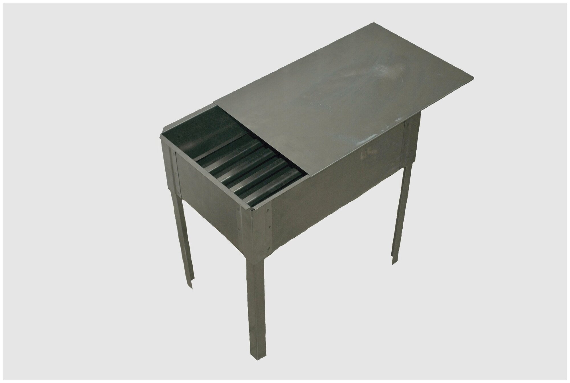 фото Коптильня - мангал "Походная" 2 в 1