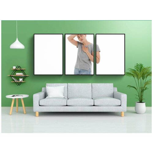 фото Набор модулных постеров для интерьера "болезнь, медицина, здоровье" 60x90 см. в тубусе, без рамки lotsprints