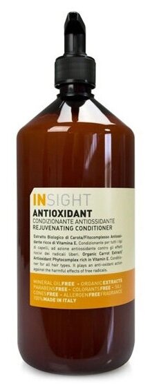 Кондиционер антиоксидант для перегруженных волос ANTIOXIDANT, 900 мл | INSIGHT (инсайт)