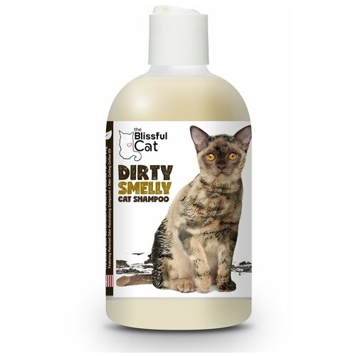 Шампунь для кошек Dirty Smelly, The Blissful Cat (товары для животных, 30986, 118 мл)