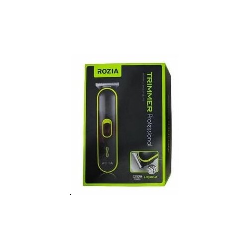 Триммер для стрижки волос Машинка для стрижки волос Rozia HQ262 Trimmer Professional Цвет черныйзеленый 199900₽