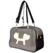 United Pets Mesh Bag мягкая, черная/желтая, 44 х 23 х 28 см (2 кг)