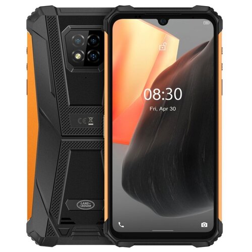 фото Смартфон ulefone armor 8 pro 6/128 гб, черный/оранжевый