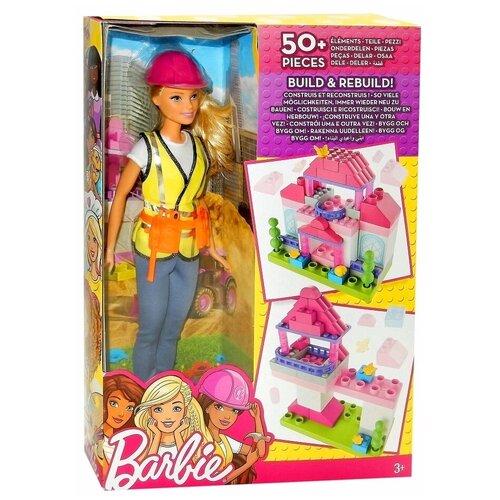 фото Игровой набор barbie строитель