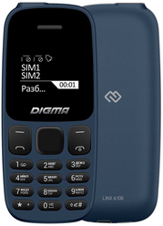 Мобильный телефон Digma Linx A106 Blue (LT1065PM)
