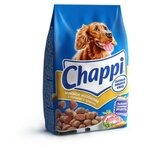 Chappi Сухой корм для собак мясное изобилие сытный мясной обед 7150, 2,500 кг (10 шт) - изображение