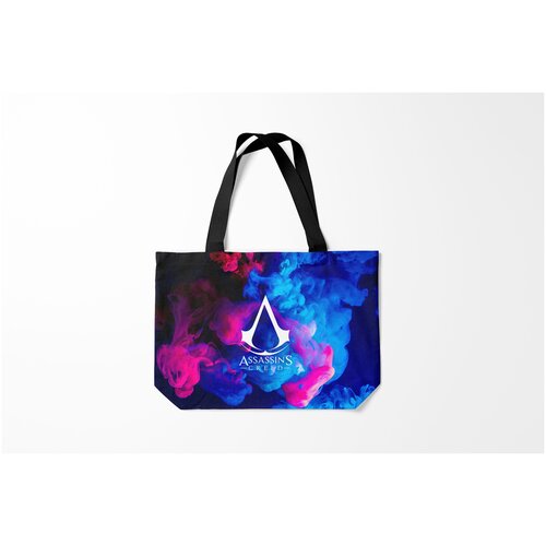 фото Сумка-шоппер / 46х35 см / геймерам / assassins creed ассассинс крид z burnettie